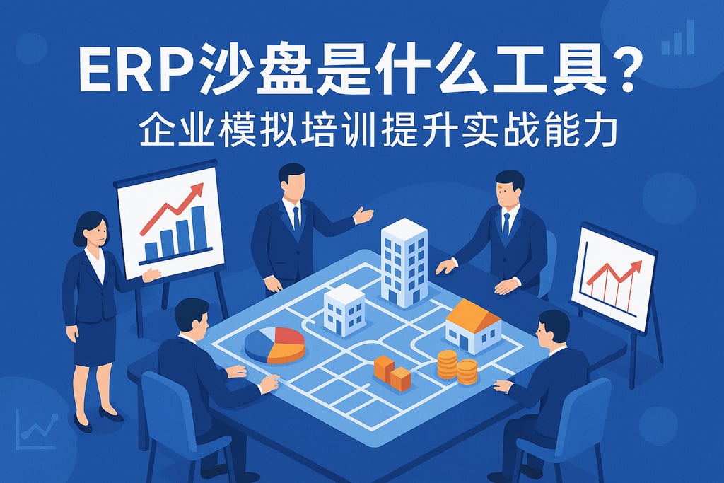 ERP沙盘是什么工具？企业模拟培训提升实战能力