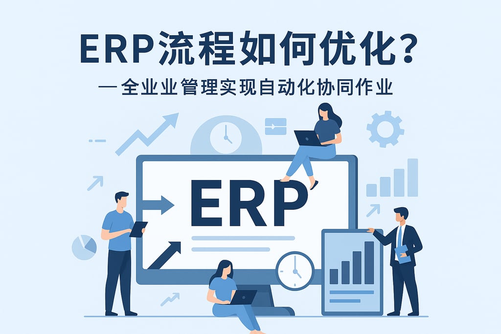 ERP流程如何优化？全业务管理实现自动化协同作业