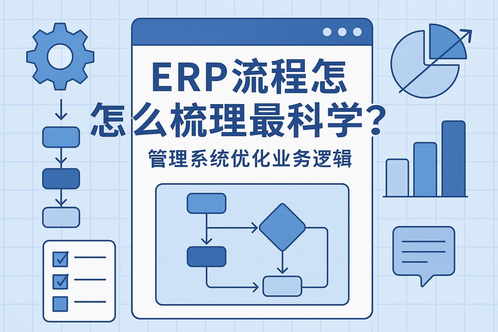 ERP流程怎么梳理最科学？管理系统优化业务逻辑