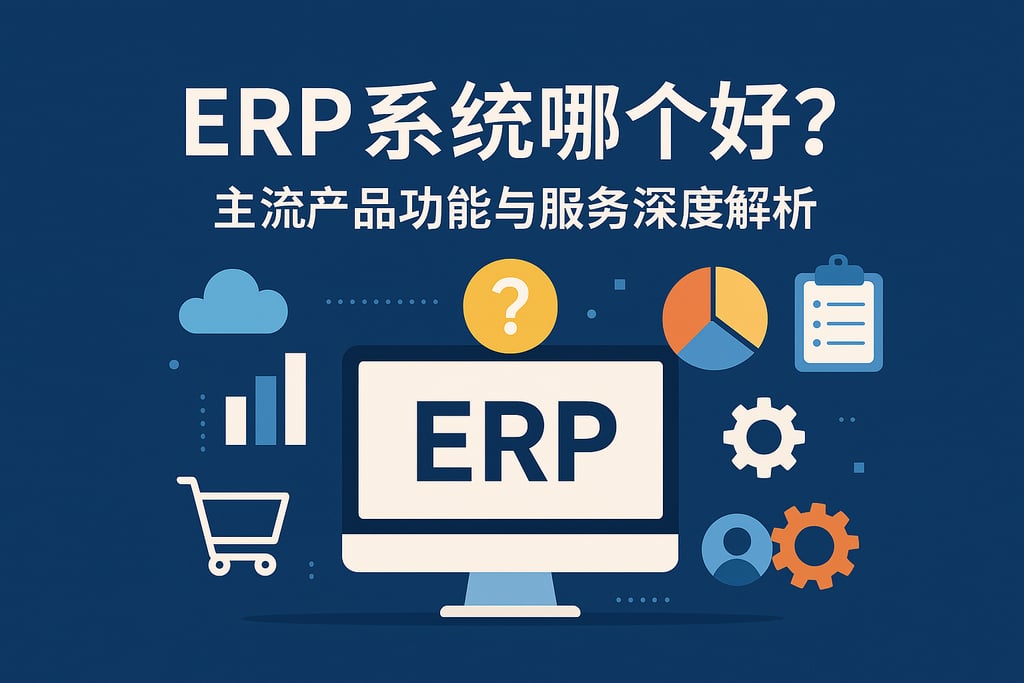 ERP系统哪个好？主流产品功能与服务深度解析
