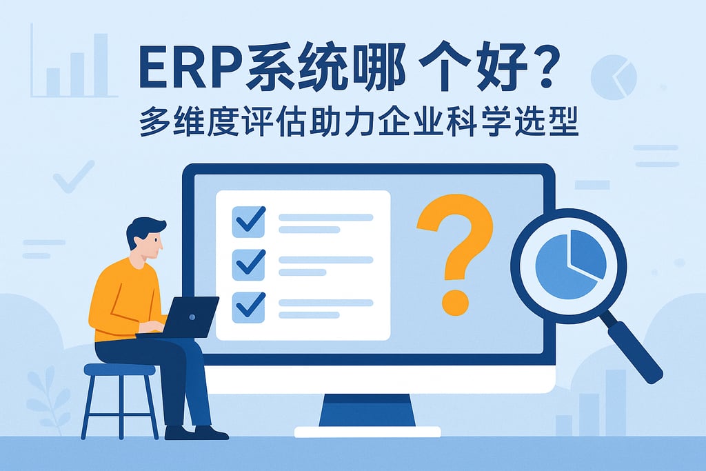 ERP系统哪个好？多维度评估助力企业科学选型