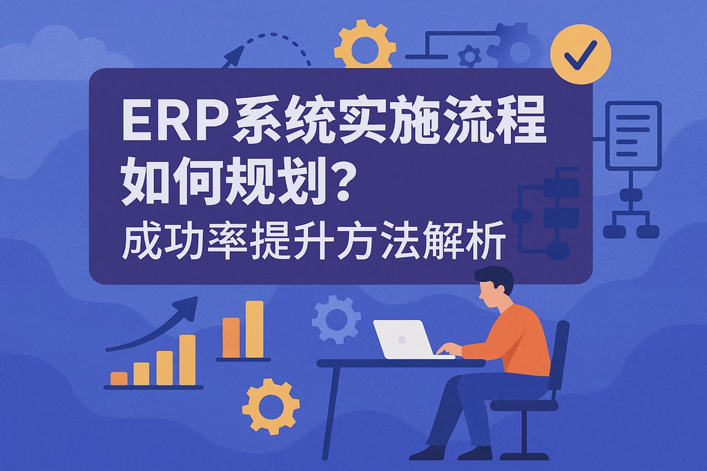 ERP系统实施流程如何规划？成功率提升方法解析