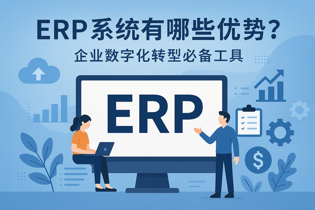ERP系统有哪些优势？企业数字化转型必备工具