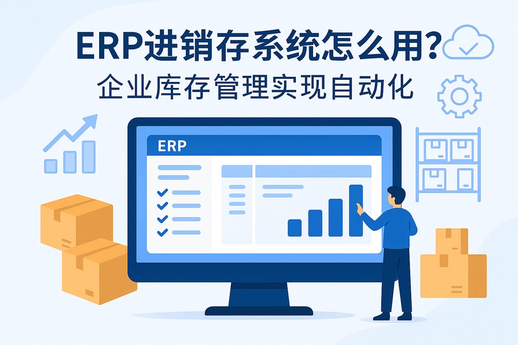 ERP进销存系统怎么用？企业库存管理实现自动化