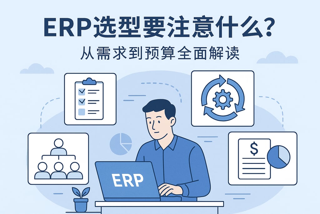 ERP选型要注意什么？从需求到预算全面解读