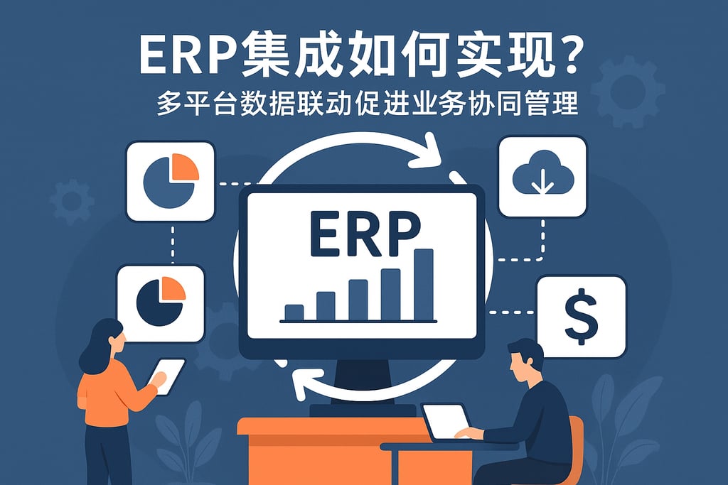 ERP集成如何实现？多平台数据联动促进业务协同管理
