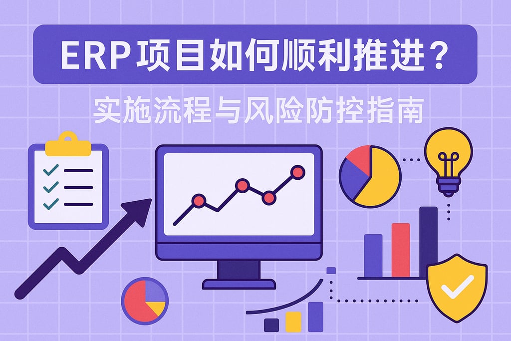 ERP项目如何顺利推进？实施流程与风险防控指南