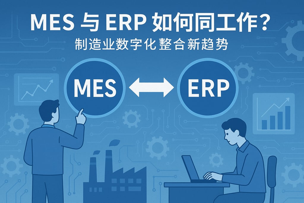 MES与ERP如何协同工作？制造业数字化整合新趋势