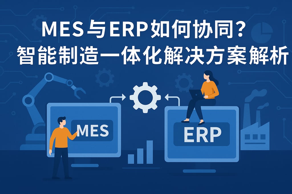 MES与ERP如何协同？智能制造一体化解决方案解析