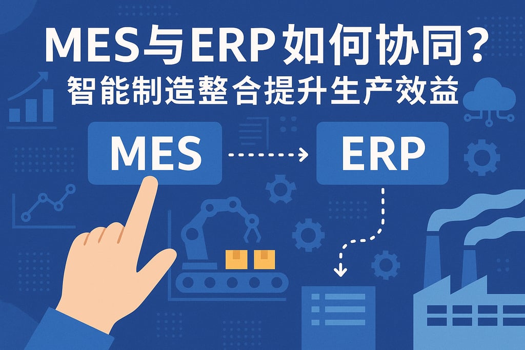 MES与ERP如何协同？智能制造整合提升生产效益
