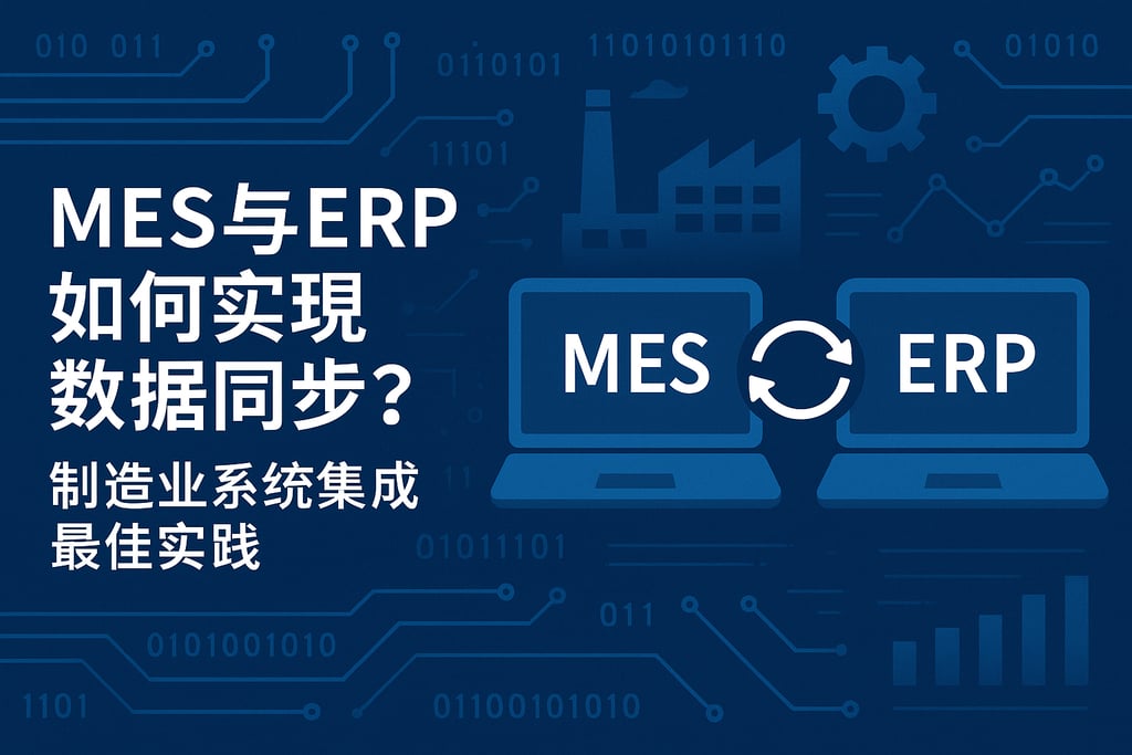 MES与ERP如何实现数据同步？制造业系统集成最佳实践