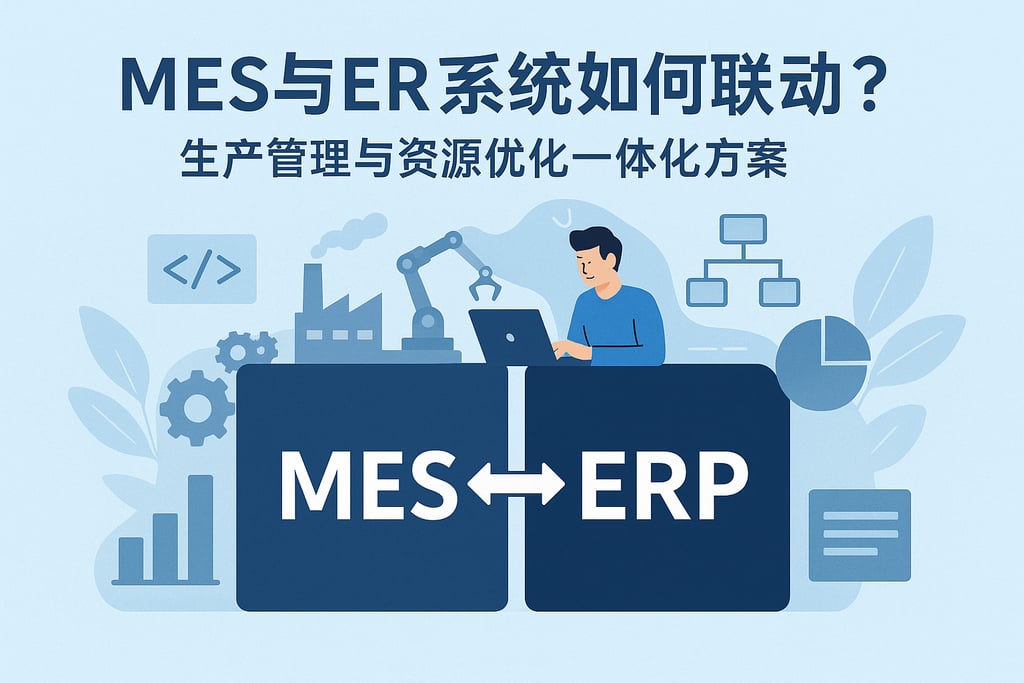 MES与ERP系统如何联动？生产管理与资源优化一体化方案