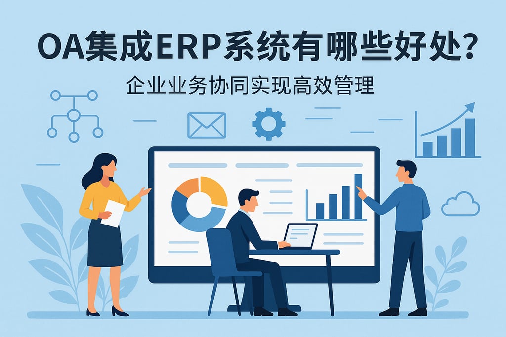 OA集成ERP系统有哪些好处？企业业务协同实现高效管理