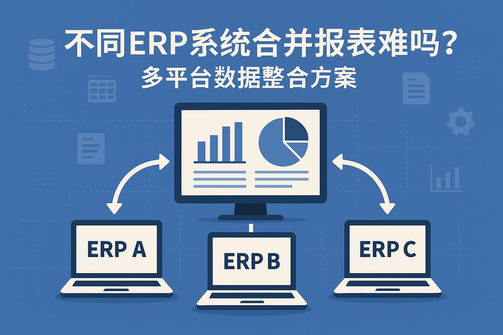 不同ERP系统合并报表难吗？多平台数据整合方案