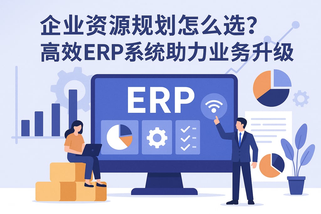 企业资源规划怎么选？高效ERP系统助力业务升级