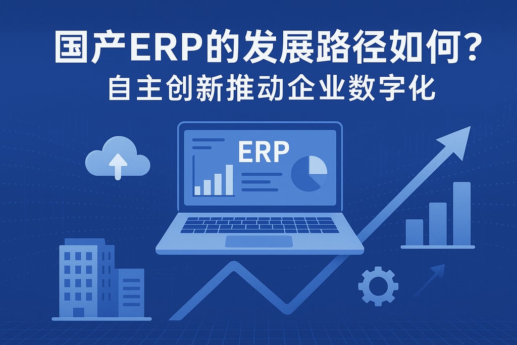 国产ERP的发展路径如何？自主创新推动企业数字化