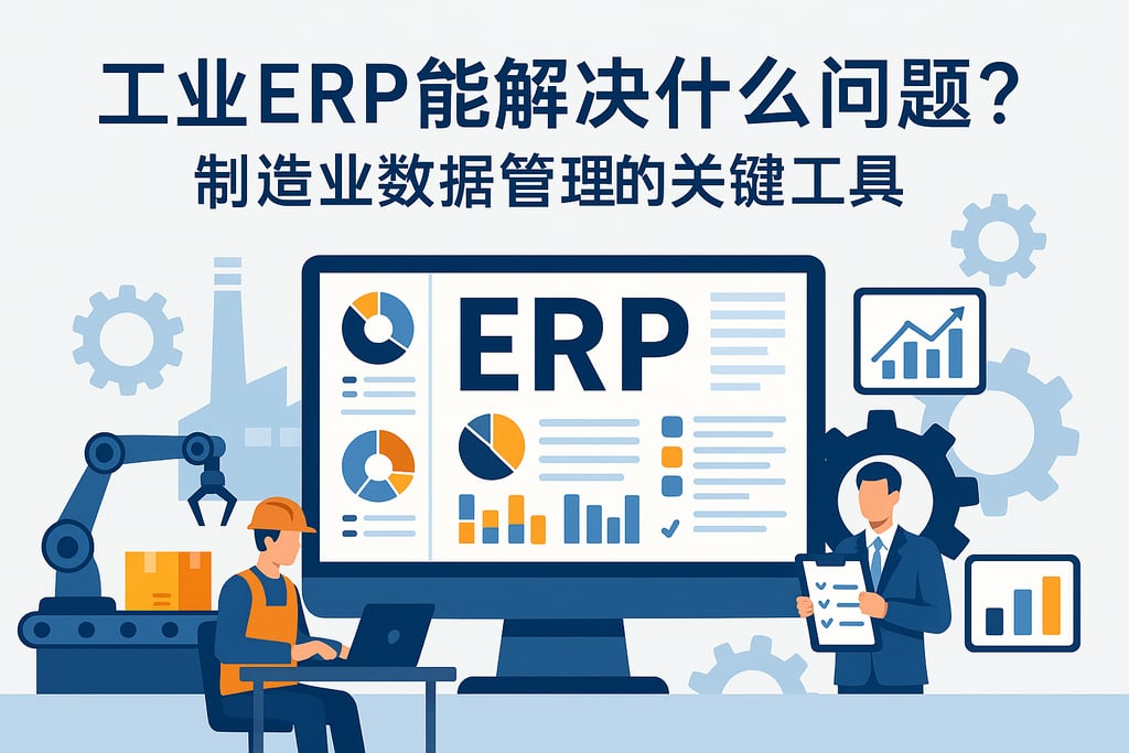 工业ERP能解决什么问题？制造业数据管理的关键工具