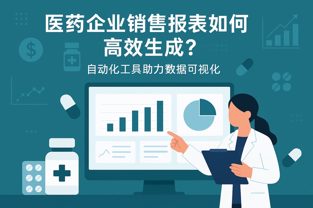 医药企业销售报表如何高效生成？自动化工具助力数据可视化