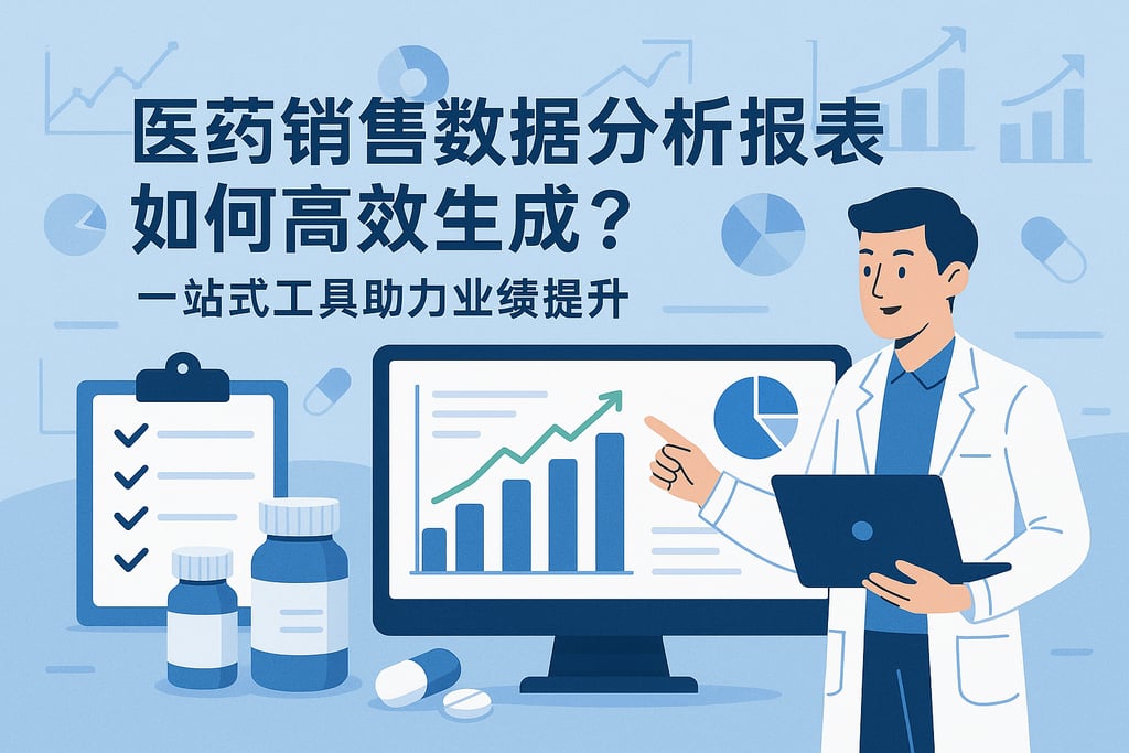 医药销售数据分析报表如何高效生成？一站式工具助力业绩提升