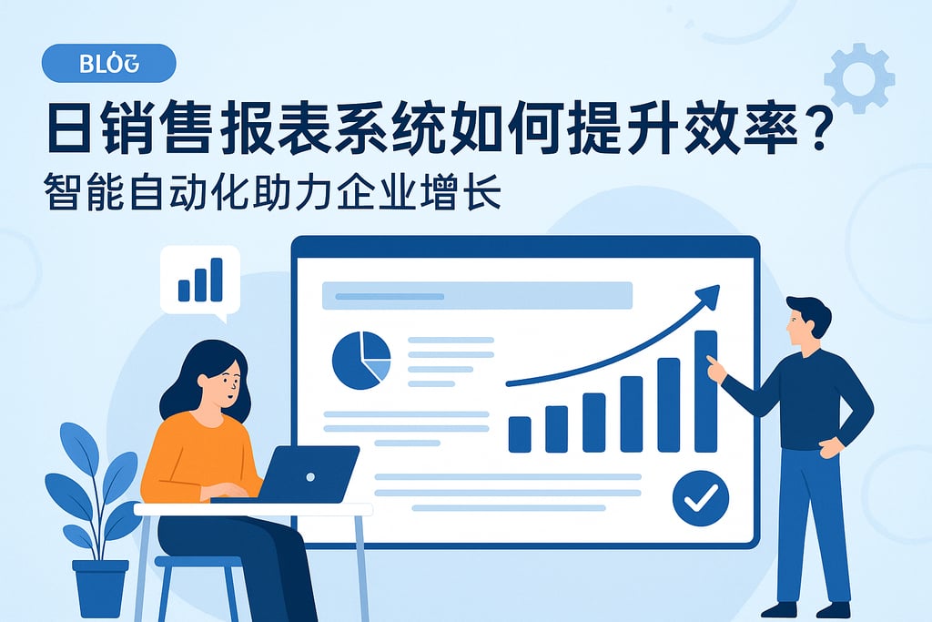 日销售报表系统如何提升效率？智能自动化助力企业增长