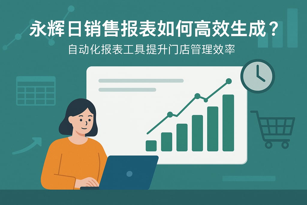 永辉日销售报表如何高效生成？自动化报表工具提升门店管理效率