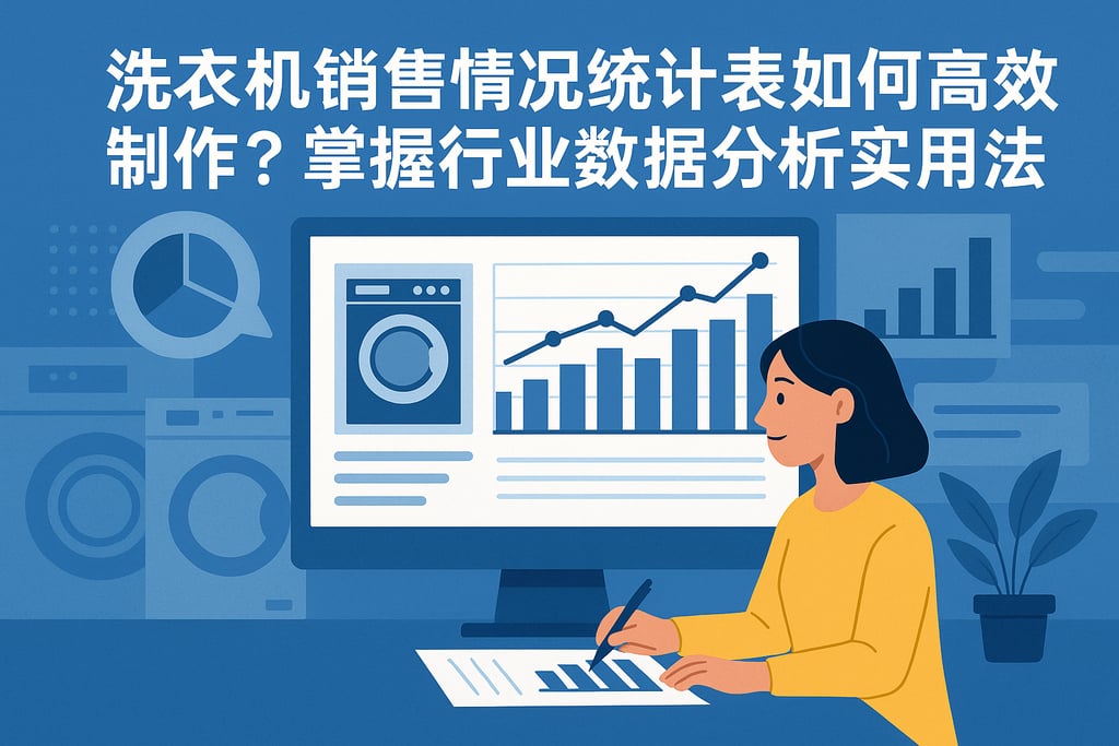 洗衣机销售情况统计表如何高效制作？掌握行业数据分析实用方法