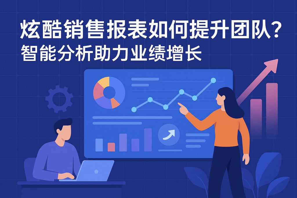 炫酷销售报表如何提升团队效率？智能分析助力业绩增长