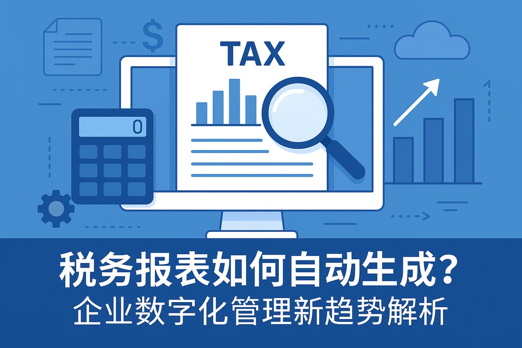 税务报表如何自动生成？企业数字化管理新趋势解析