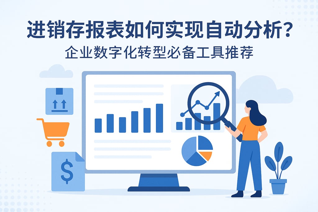 进销存报表如何实现自动分析？企业数字化转型必备工具推荐