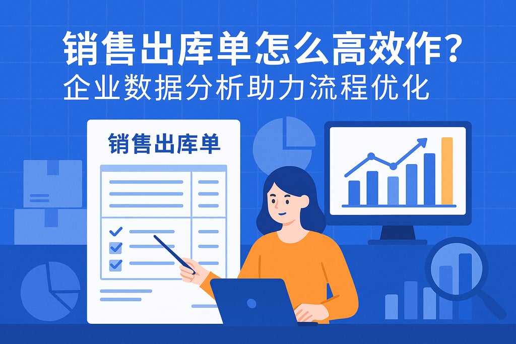 销售出库单怎么高效制作？企业数据分析助力流程优化