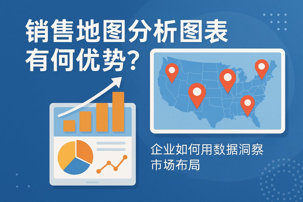 销售地图分析图表有哪些优势？企业如何用数据洞察市场布局