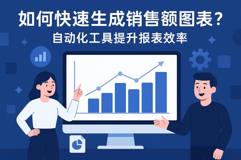 销售额图表如何快速生成？自动化工具提升报表效率