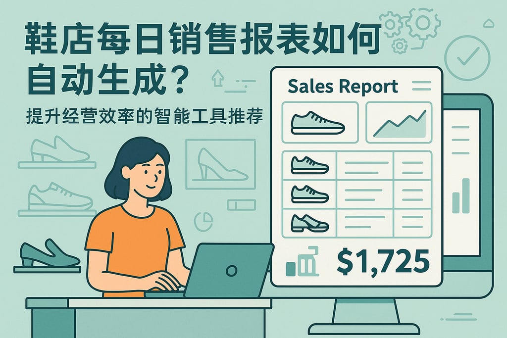 鞋店每日销售报表如何自动生成？提升经营效率的智能工具推荐