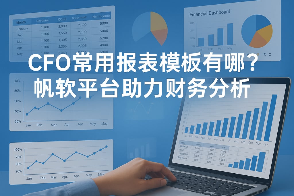 CFO常用报表模板有哪些？帆软平台助力财务分析