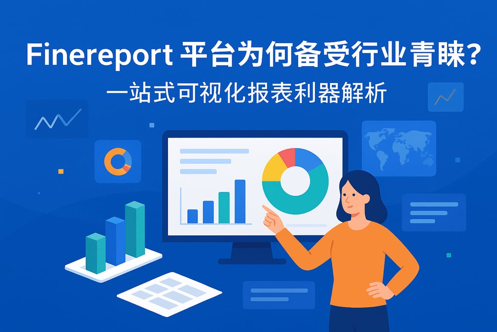 Finereport平台为何备受行业青睐？一站式可视化报表利器解析
