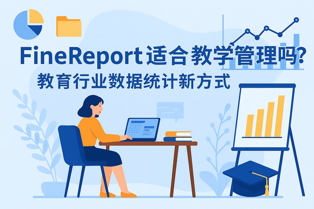 Finereport适合教学管理吗？教育行业数据统计新方式