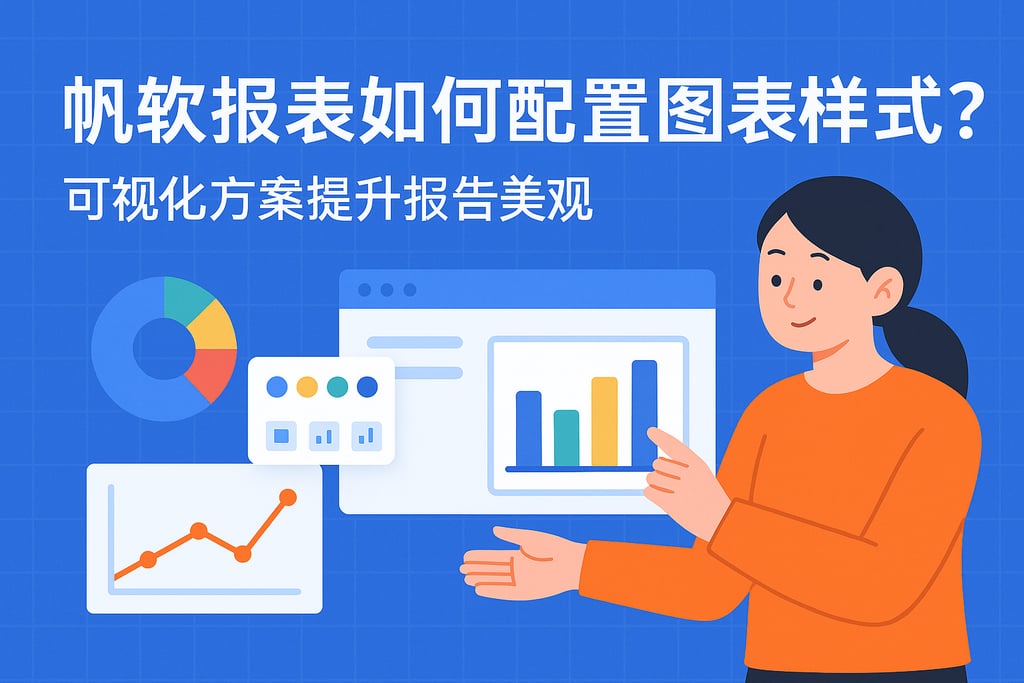 帆软报表如何配置图表样式？可视化方案提升报告美观