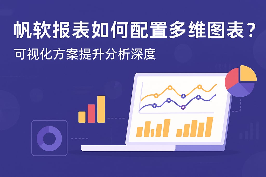帆软报表如何配置多维图表？可视化方案提升分析深度