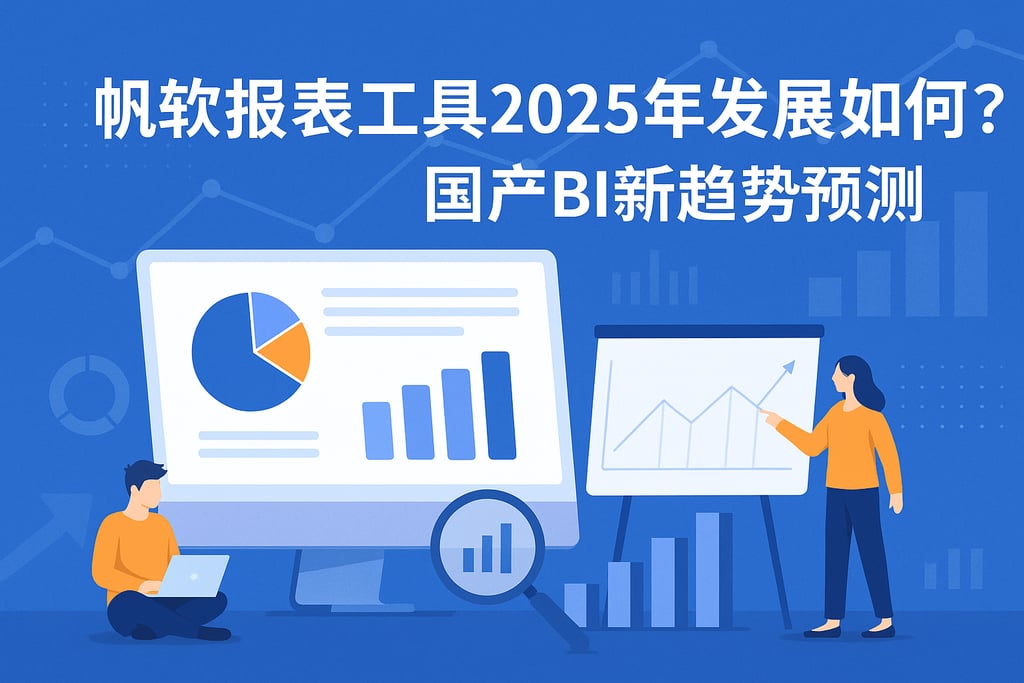 帆软报表工具2025年发展如何？国产BI新趋势预测