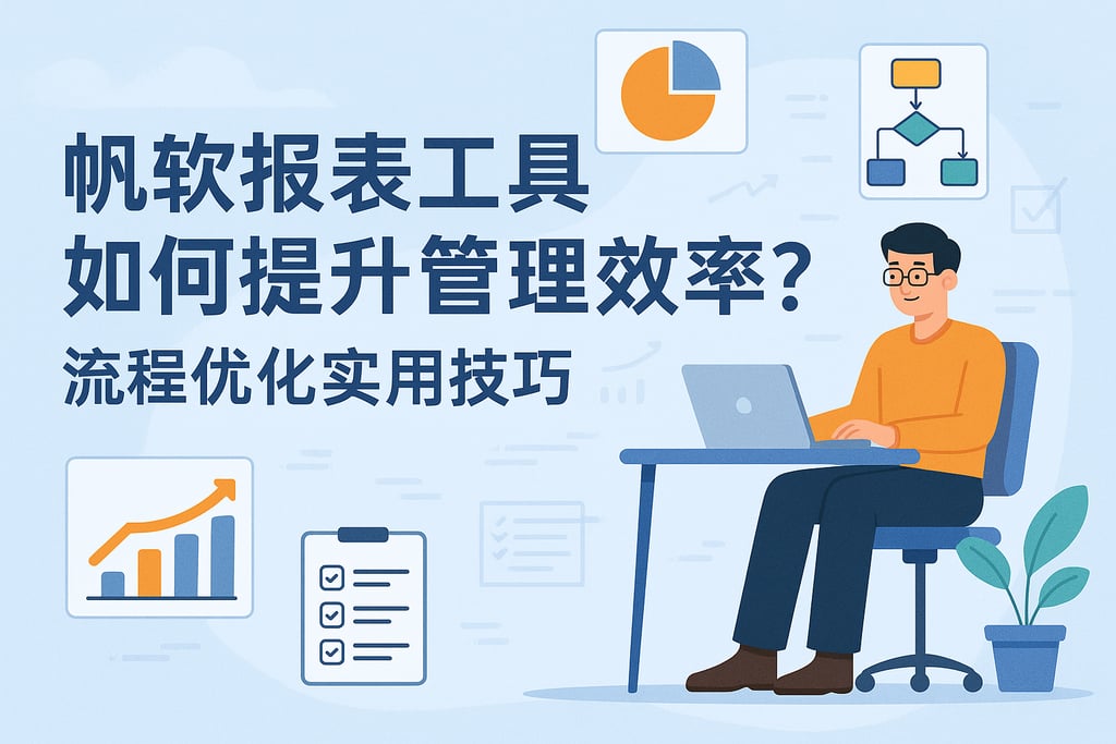 帆软报表工具如何提升管理效率？流程优化实用技巧