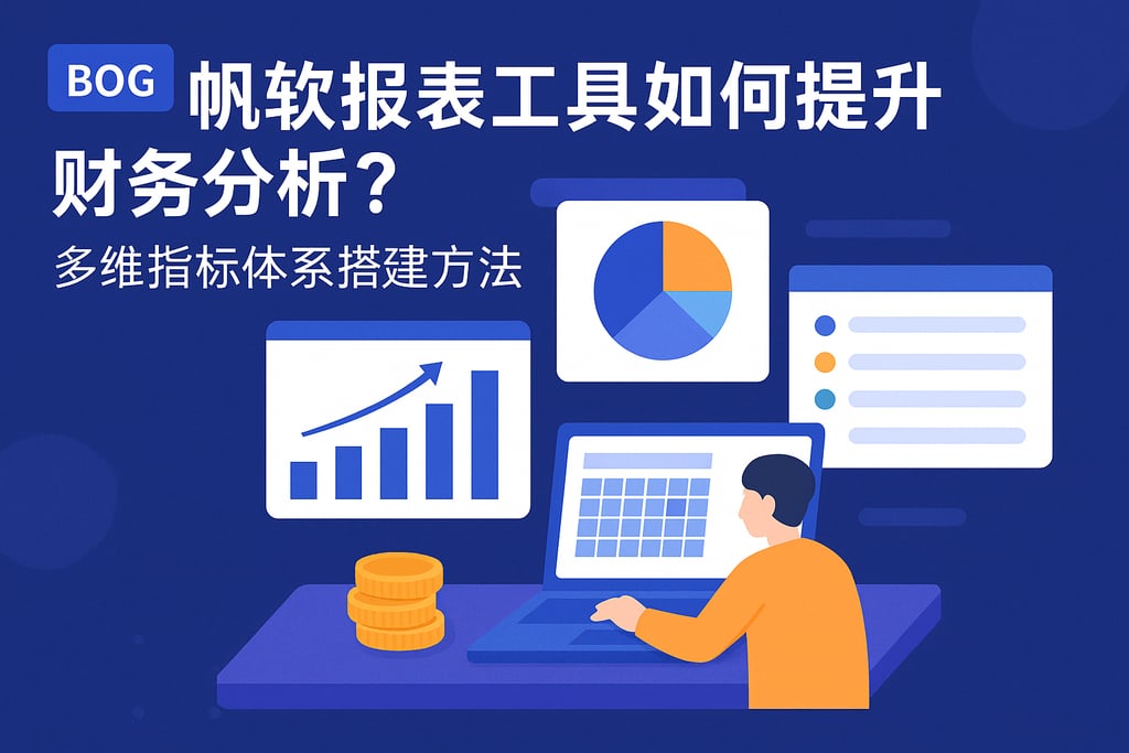 帆软报表工具如何提升财务分析？多维指标体系搭建方法