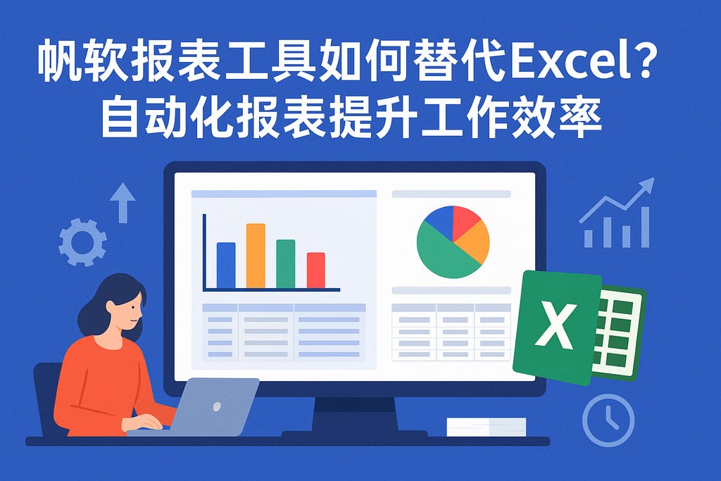 帆软报表工具如何替代Excel？自动化报表提升工作效率