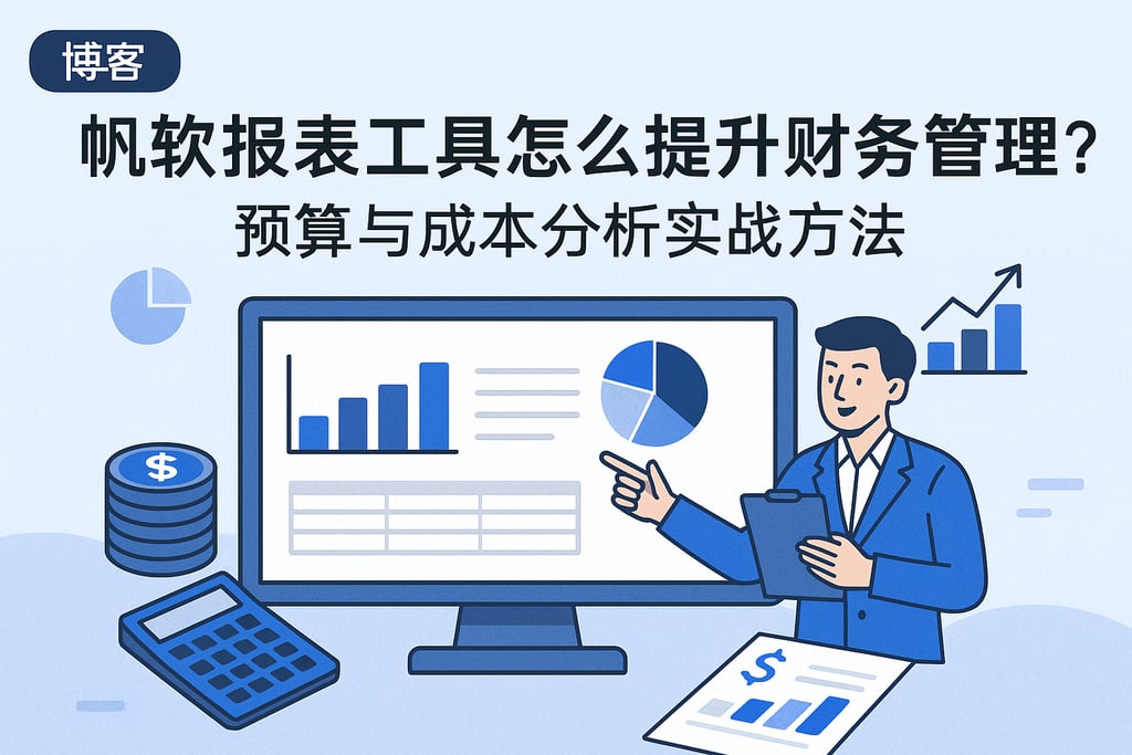 帆软报表工具怎么提升财务管理？预算与成本分析实战方法
