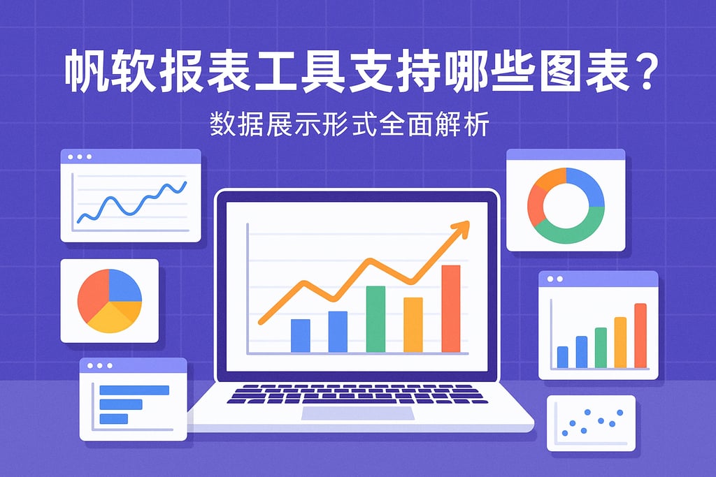 帆软报表工具支持哪些图表？数据展示形式全面解析