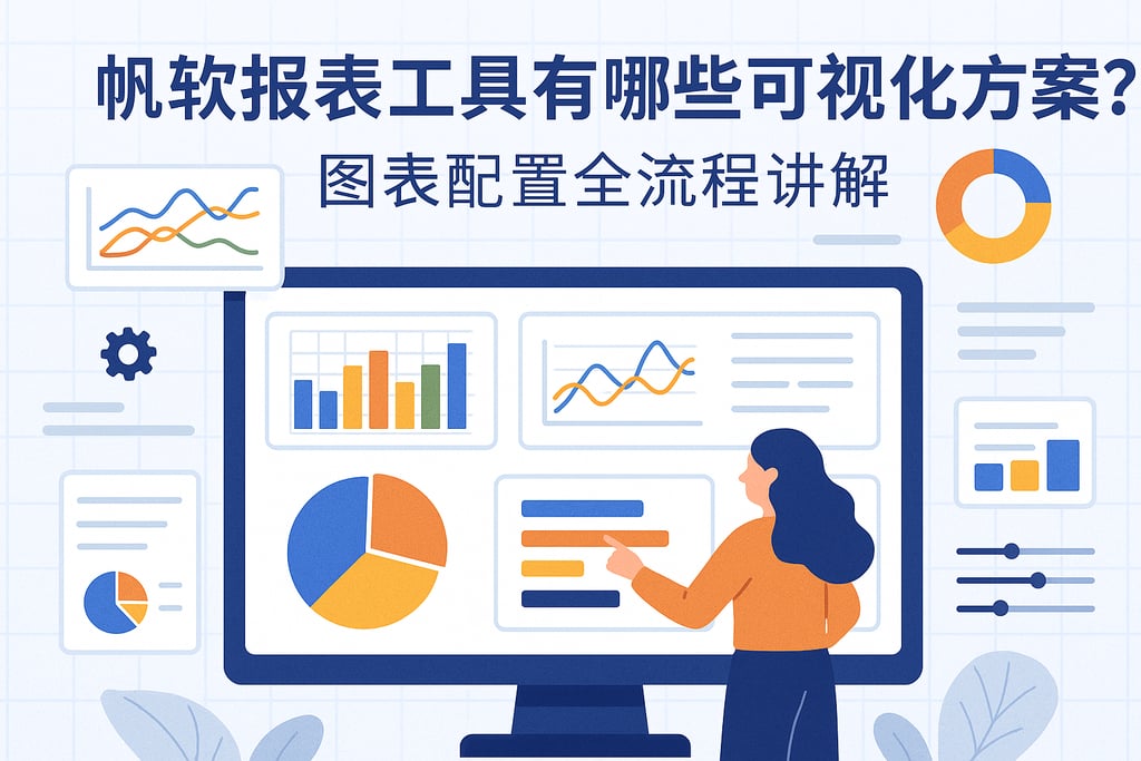 帆软报表工具有哪些可视化方案？图表配置全流程讲解