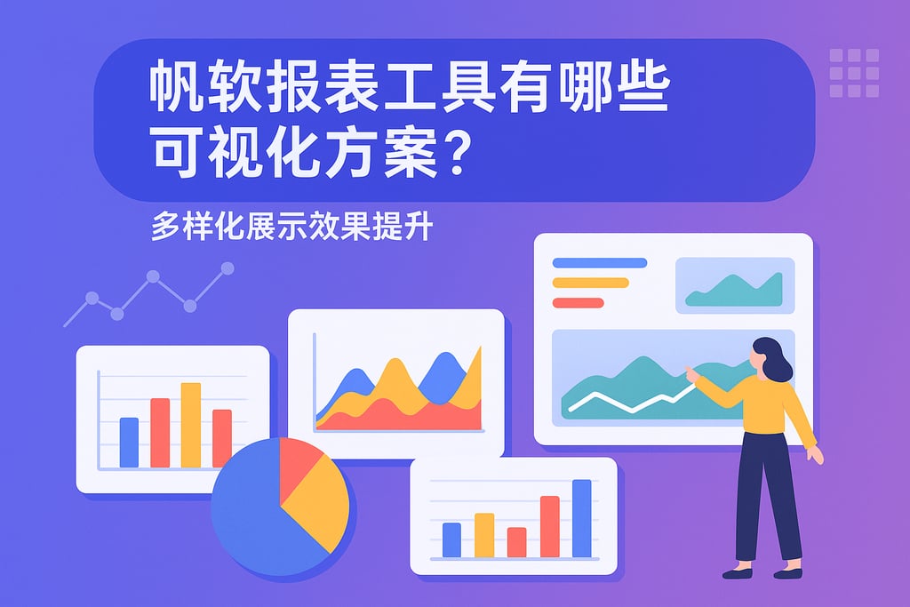 帆软报表工具有哪些可视化方案？多样化展示效果提升