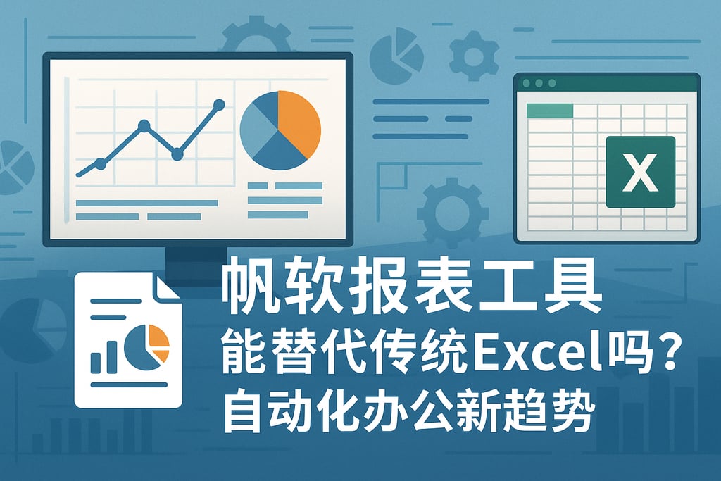 帆软报表工具能替代传统Excel吗？自动化办公新趋势