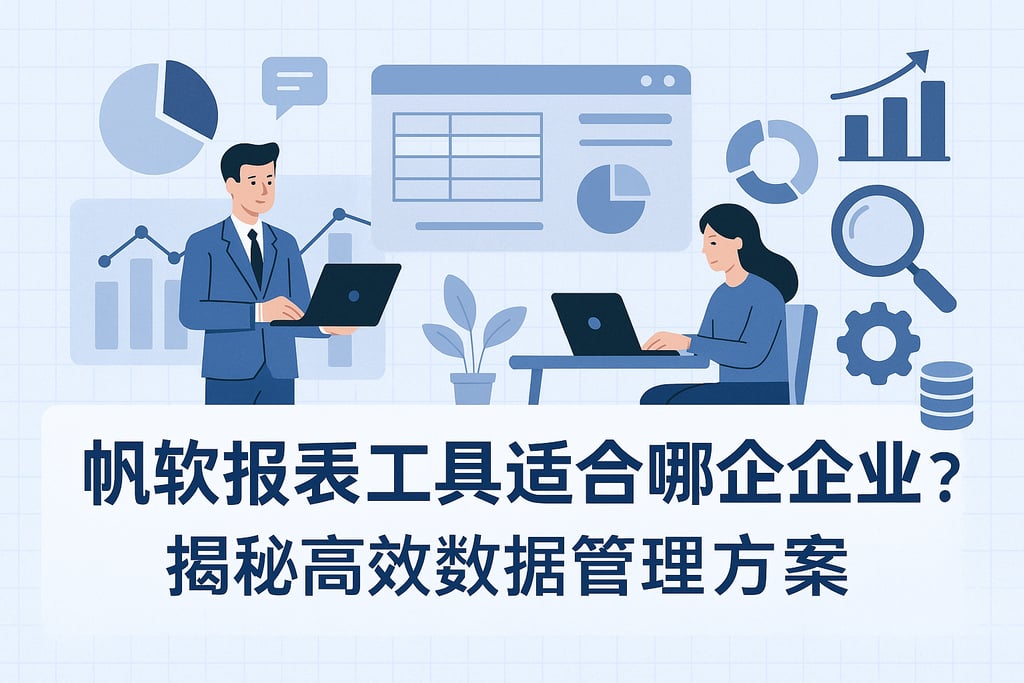 帆软报表工具适合哪些企业？揭秘高效数据管理方案