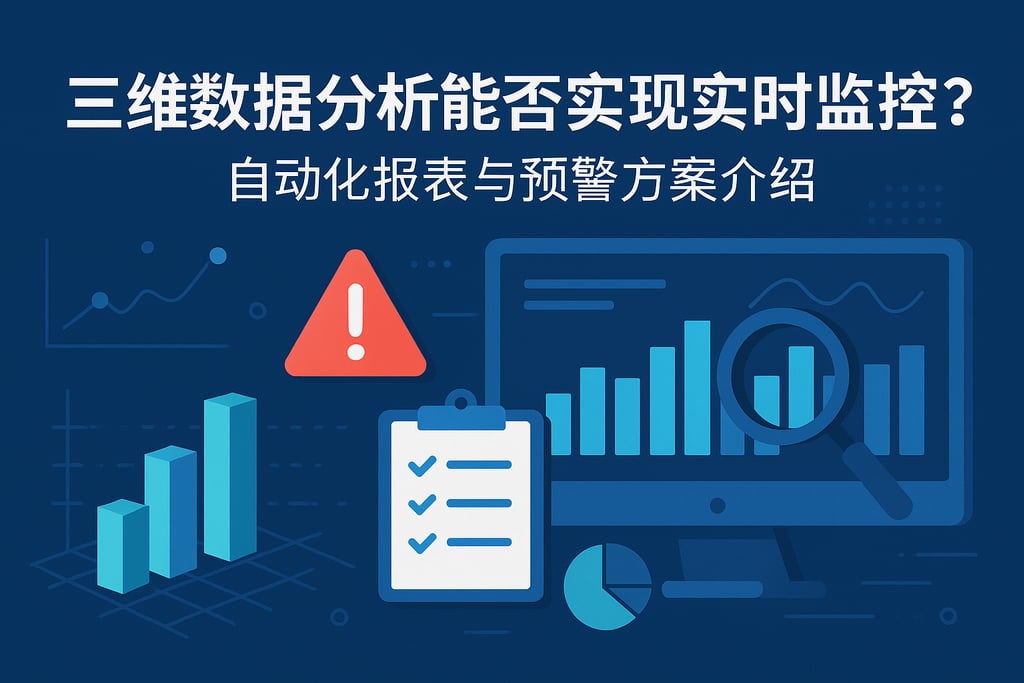 三维数据分析能否实现实时监控？自动化报表与预警方案介绍 - FineReport报表知识库