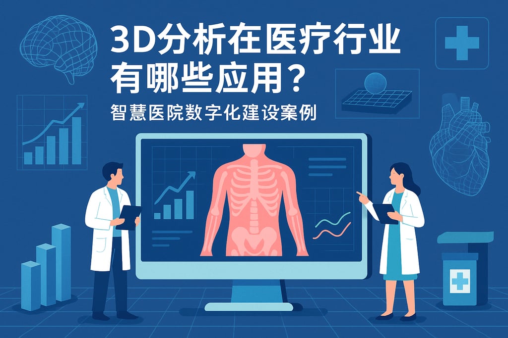 3D分析在医疗行业有哪些应用？智慧医院数字化建设案例